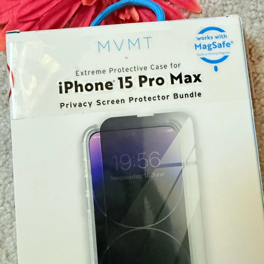 MVMT Extreme Clear Screen Protector for iPhone 15 Pro Max